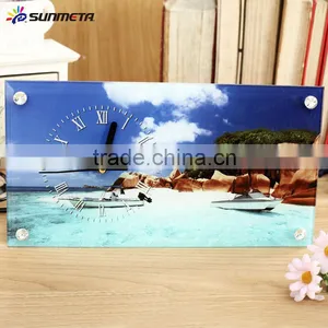 High Quality Sublimation Glass Photo Frame Can be Used for Clock thumbnail-1