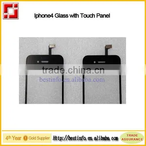 New Accessories LCD Touch Screen Glass TP Digitizer for i4 4G 4S(CNB-VC TP) thumbnail-1