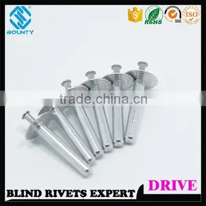ALUMINUM BRAZIER HEAD ANCHOR DRIVE IN RIVETS thumbnail-4