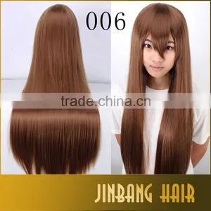 2016 Best Selling New Premium Products Natural Wave Wigs Long Red 65 Cm Wavy Cosplay Party Wigs thumbnail-4