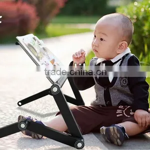 OMAX Foshan Office Furniture Wholesale Adjustable Wooden Computer Laptop Desk Stand thumbnail-5