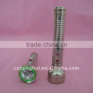 Mini Stainless Steel Flashlight for Afirca and the Middle East 32 Feet Pocket Torch thumbnail-1