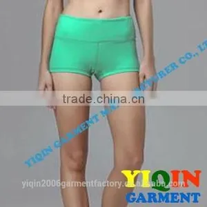 Four Way Stretch Women Yoga Shorts thumbnail-1