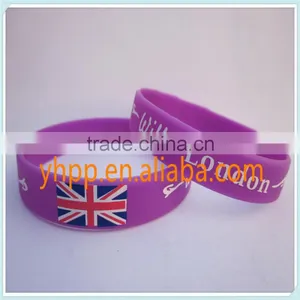 Custom WILLS LONDON Retro British Union Jack uk Printed Wristband Bracelet thumbnail-5