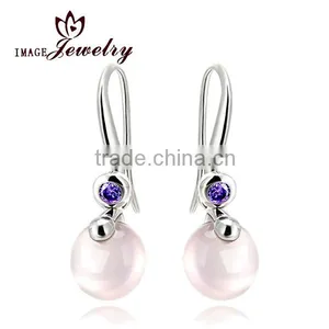 China Factory 925 Silver Custom Jewelry Silver / Fashion Design Earring thumbnail-1