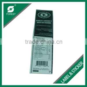HIGH QUALITY AND INEXPENSIVE RECYCLED PAPER MATERIAL DIE CUT STICKES FOR PERSONAL CARE thumbnail-2