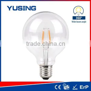 G95 G125 220V High Voltage Ceramic COB 6W LED Filament Bulb thumbnail-2