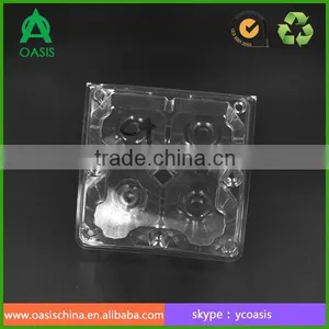 New Cheap Price Disposable Plastic 4holes Egg Trays thumbnail-5