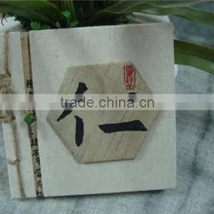 15.8*15.5cm Classmate Notebook Bound by Ramie String thumbnail-1