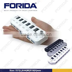 Forida 7 Port Switch USB 3.0 HUB Usb Power Hub thumbnail-1