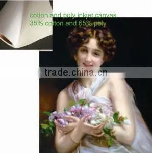 COTTON AND POLY BLEND Roll of Digital Printing Canvas thumbnail-3