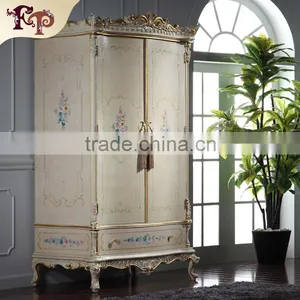 Modern Design Fashion Non-woven Collapsible Contracted Cloth Bedroom Closet Steel Wardrobe Cabinets thumbnail-1