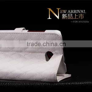 Whosale Sheep Leather Case for HTC 920E thumbnail-1