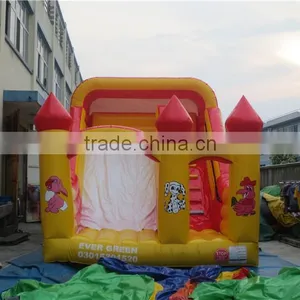 Lanqu Inflatable Slide With Dual Lanes Inflatable Dog Slide thumbnail-2