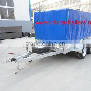Double Axle Box Trailer TR0307B thumbnail-1