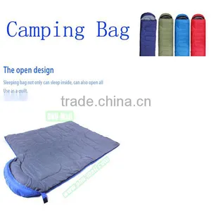 Free Sample Double Hollow Camping Sleeping Bag, 3 Season Portable Outdoor Sleeping Bag thumbnail-1