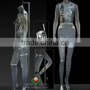 2012 Hot Sale Indurative Full Body Transparent Female Mannequins thumbnail-1