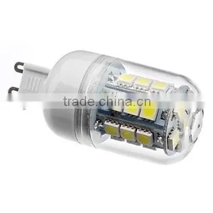 G9 3W 27x5050SMD 210LM Natural White Light LED Corn Bulb (220-240V) thumbnail-1