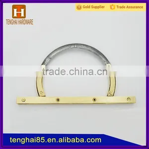 Custom Shiny Metal Big Bag Handle for Handbag thumbnail-3