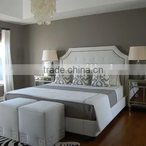 White Cotton Bed Set and Bedding Set for Hotel thumbnail-1