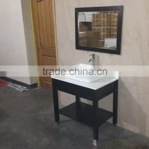 Hot Sale Hotel Solid Wood Bathroom Vanity thumbnail-2