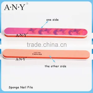 Professional Nail Care Tools Sponge Colour Nail File Emery Sand thumbnail-1