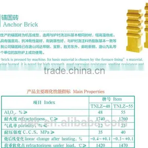 Plastic Refractory/Pre-formed Shape/Burner Block/Anchor Brick/High Alumina Castable thumbnail-4