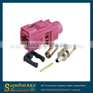 Fakra Crimp Jack Connector Key Code H Violet for Radio Controlle thumbnail-1