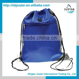 Factory Wholesale Your Own Logo Printing Cheap Drawstring Backpack for Promotional Gift Bag thumbnail-4