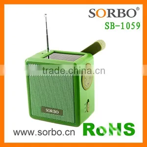 Self-Powered Dynamo AM/FM Radio Solar Powered thumbnail-2