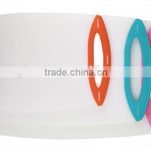 Food Grade Large Thick Plastic Chopping Cutting Board Set Cb017 thumbnail-1