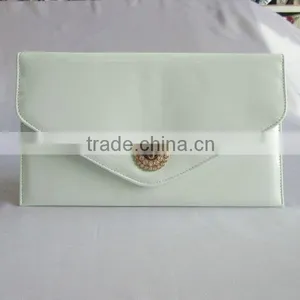 PVC Plain Envelope Clutch Bag thumbnail-1