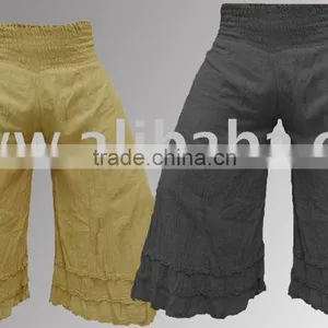 Organic Cotton Women Flared Capri thumbnail-1