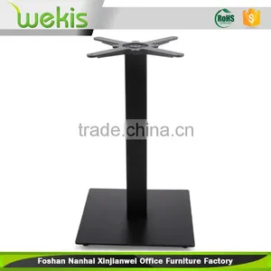 Cast Iron Restaurant Black Surface Cross Table Base thumbnail-2
