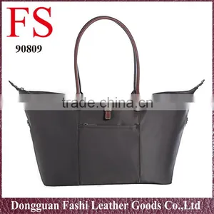 Women's Fashional 2016 Big Nylon/leather Travel Bags at Low Price thumbnail-1