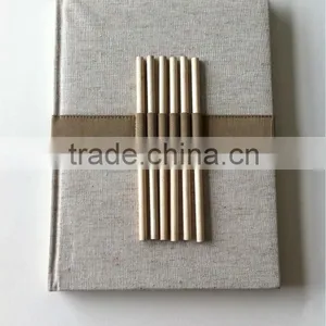 A4 Drawing Book for Students With Canvas Cover and Pencil thumbnail-1