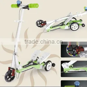 Double Pedal Scooter With Music and Light thumbnail-1