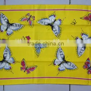 Stock Towel Multi Color Fiesta Colors Print Cotton Kitchen Towel Set Dish Towel thumbnail-3