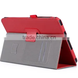 Multifunctional Leather Case for Samsung Tab A 10.1 2016 With Card Slots and Elastic Hand Strap thumbnail-5