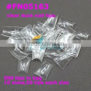 70pcs Clear Nail Tips Wholesale thumbnail-1