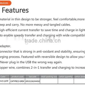 2A Baseus Gather Series Type-C to Type-C Cable for Macbook + Type-C Luxury Gold Type-C Data Cables thumbnail-6