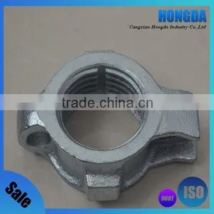 Zinc Plate Shoring Stell Double Wings Prop Sleeve & Prop Nut thumbnail-5