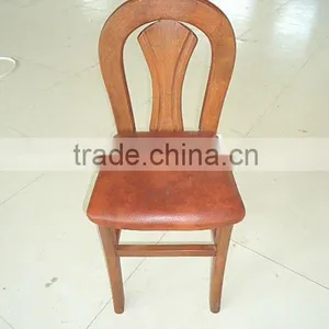 Handmade Wooden Chair With Mat thumbnail-1