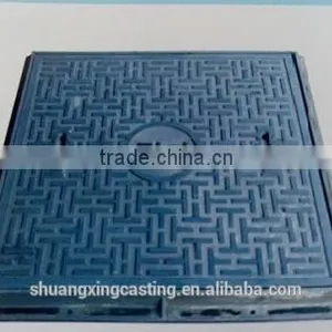 Ductile Iron Manhole Covers With Different Size and Type Cast Iron Heavy Duty Manhole Covers Sizes for Sale thumbnail-5