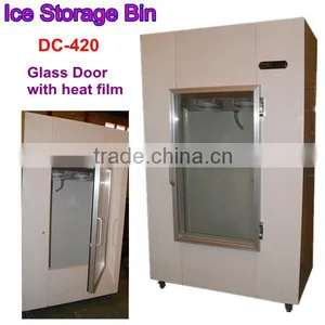 Glass Door Ice Storage Bin to Hold 125 Ice Bags(8 Lbs.)/ice Merchandiser thumbnail-1