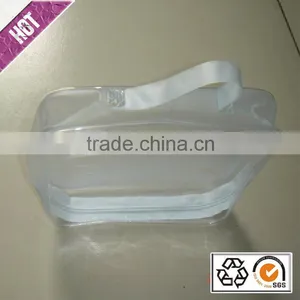 2015 Hot Sale Clear Vinyl Pvc Zipper Bag With Handles thumbnail-4