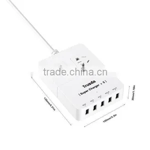 CE,ROHS,FCC Approved Usb Charger ODM/OEM Quick Delivery (E230541) PSE 5-PORT USB Charger With Smart IC thumbnail-2