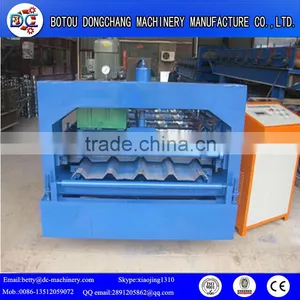 Metal Color Steel Profile Trapezoidal Roof Panels Roll Forming Machine thumbnail-5
