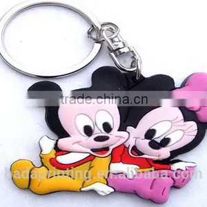 Custom 3d Soft Pvc Keychain / Soft Rubber Keychains / Free Design Wholesale Keychains From China Factory thumbnail-1