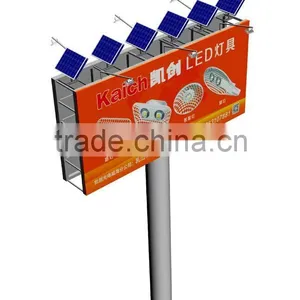 60W 80W 100W Solar Pole Light Outdoor LED Flood Lamp for Billboards thumbnail-1